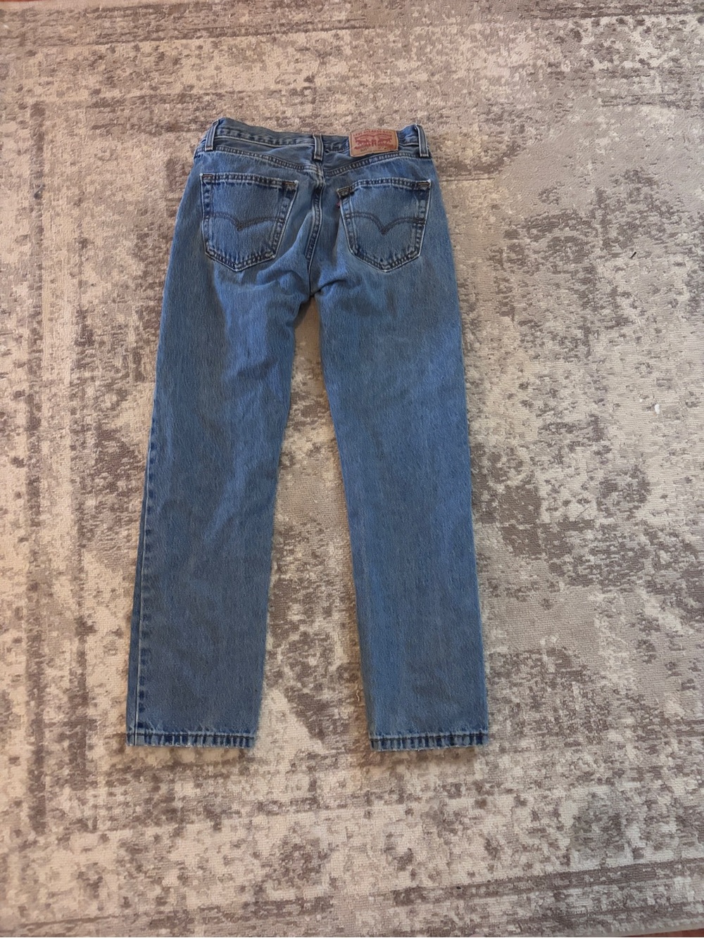 Levi's Blue Straight-Leg Jeans